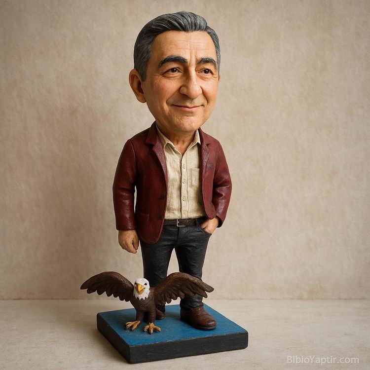 Yapay Zeka g�rselinden ger�ek fig�r/ 3d biblo