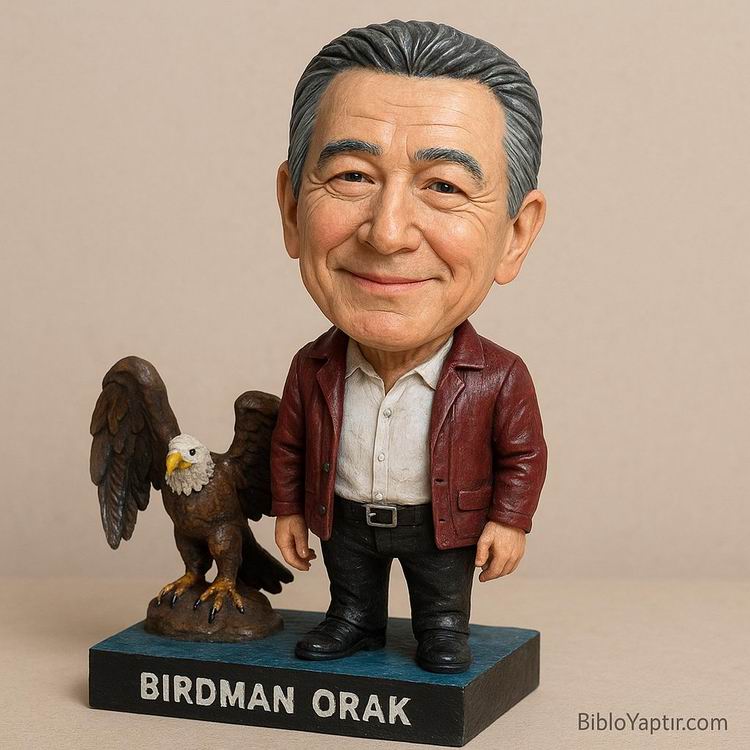 Yapay Zeka g�rselinden ger�ek fig�r/ 3d biblo