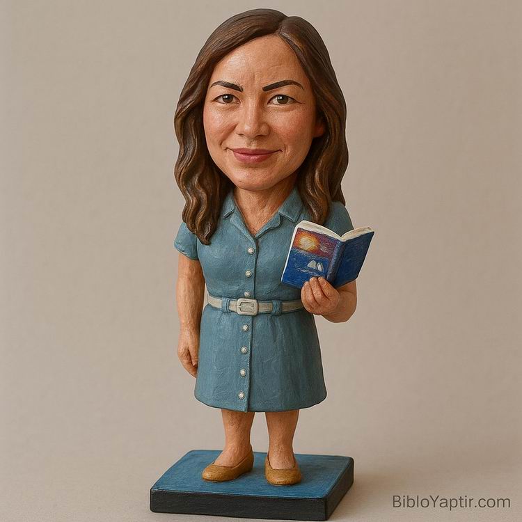 Yapay Zeka g�rselinden ger�ek fig�r/ 3d biblo