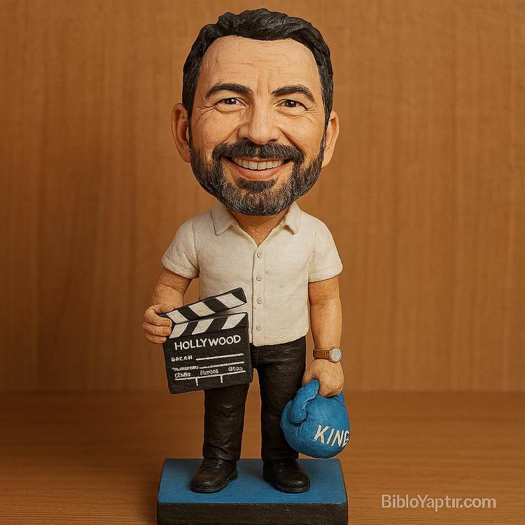 Yapay Zeka g�rselinden ger�ek fig�r/ 3d biblo