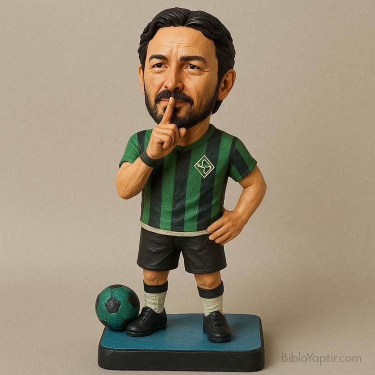 Yapay Zeka g�rselinden ger�ek fig�r/ 3d biblo