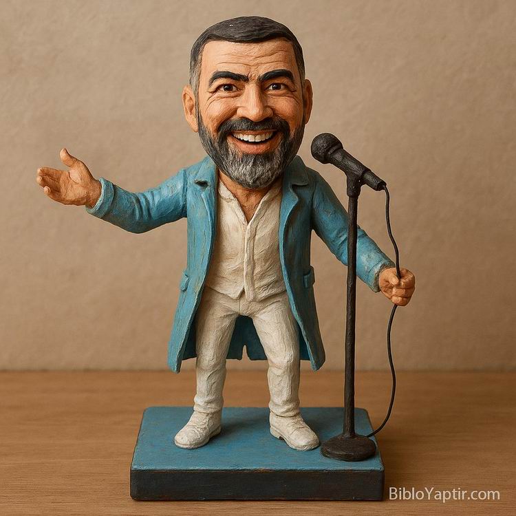 Yapay Zeka g�rselinden ger�ek fig�r/ 3d biblo