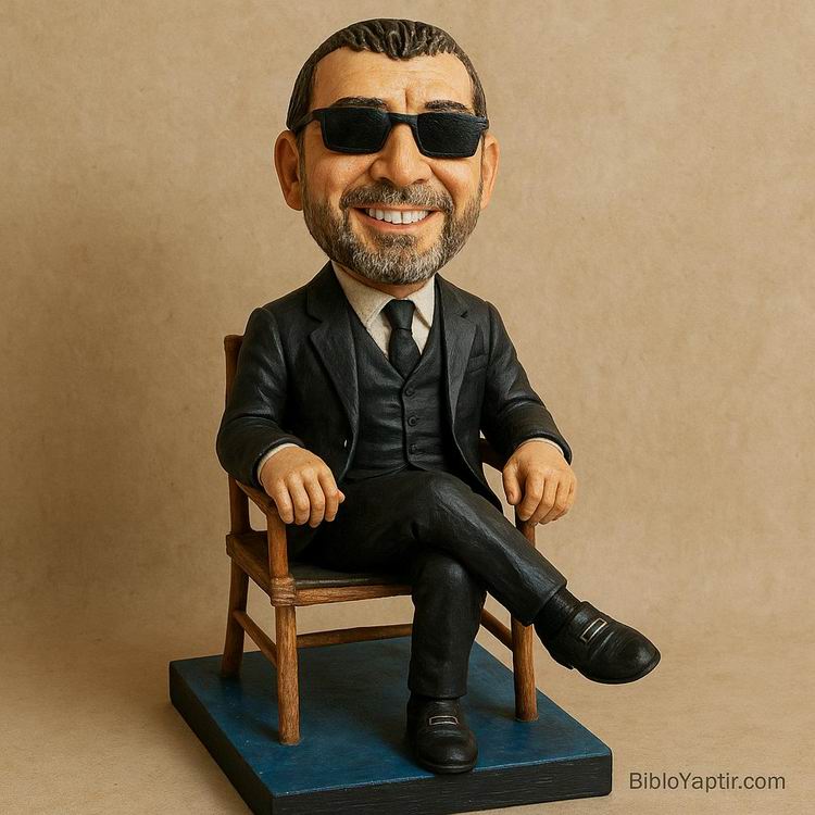 Yapay Zeka g�rselinden ger�ek fig�r/ 3d biblo