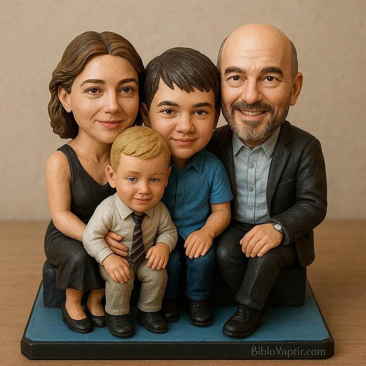 Yapay Zeka g�rselinden ger�ek fig�r/ 3d biblo