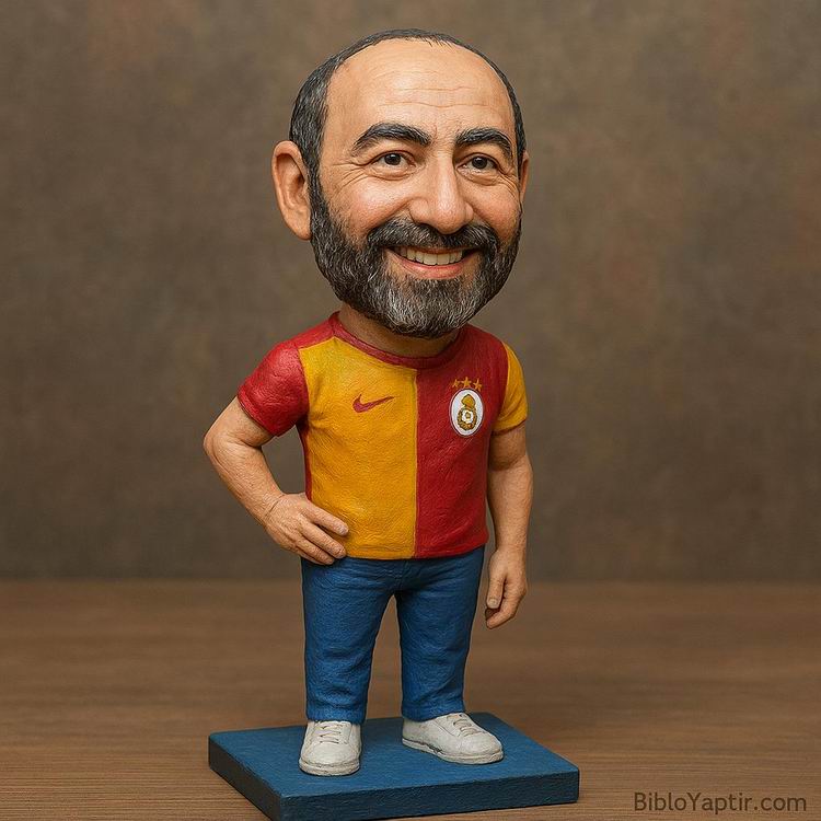 Yapay Zeka g�rselinden ger�ek fig�r/ 3d biblo