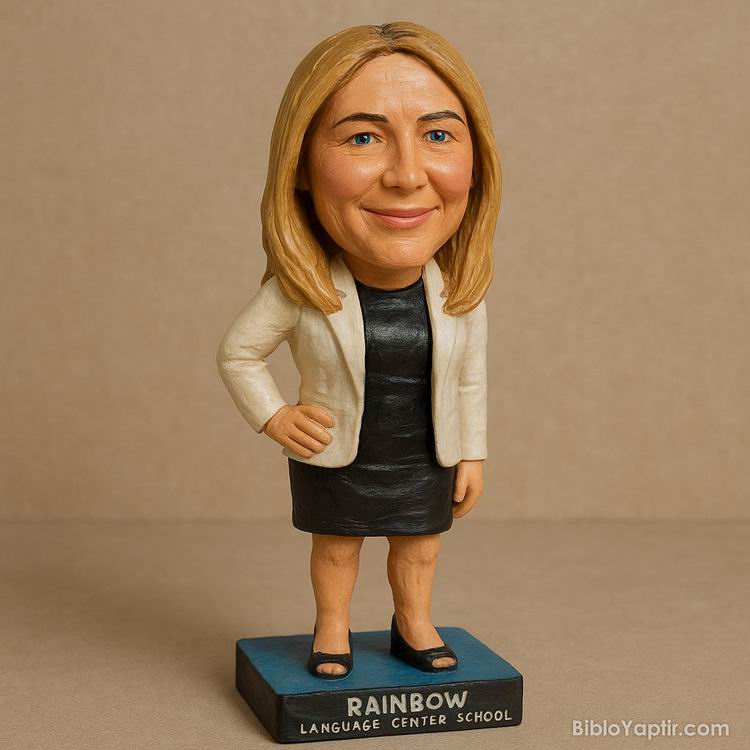 Yapay Zeka g�rselinden ger�ek fig�r/ 3d biblo