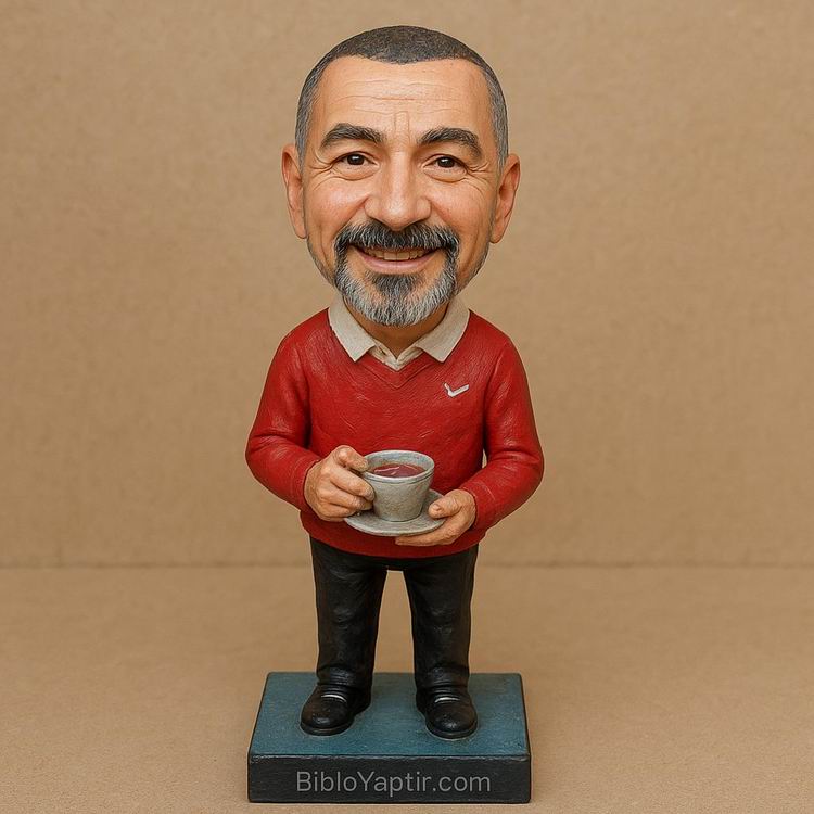 Yapay Zeka g�rselinden ger�ek fig�r/ 3d biblo