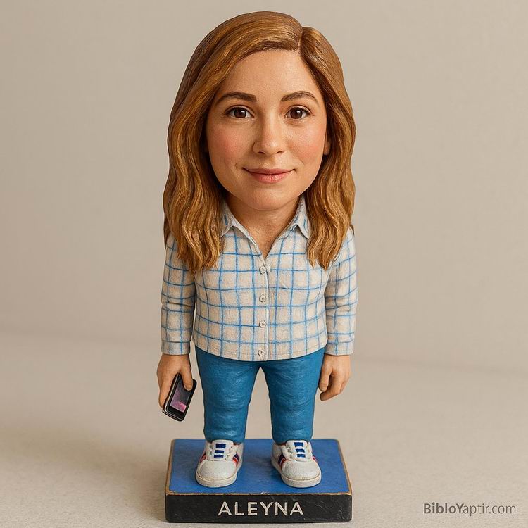 Yapay Zeka g�rselinden ger�ek fig�r/ 3d biblo