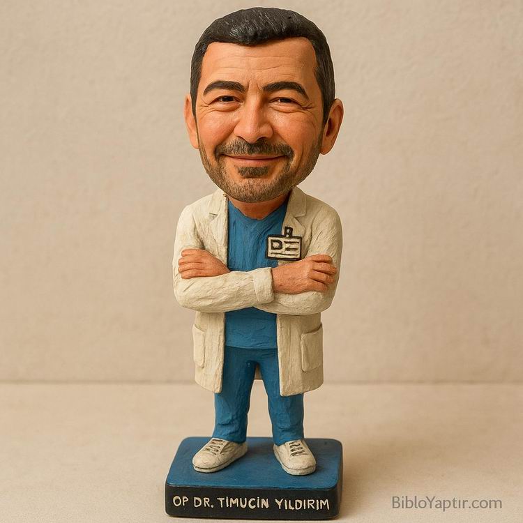 Yapay Zeka g�rselinden ger�ek fig�r/ 3d biblo