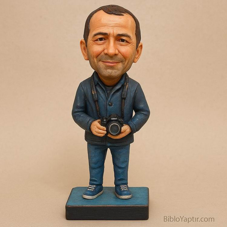 Yapay Zeka g�rselinden ger�ek fig�r/ 3d biblo