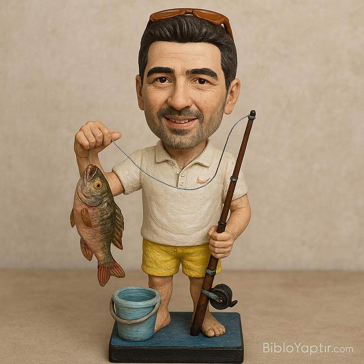 Yapay Zeka g�rselinden ger�ek fig�r/ 3d biblo