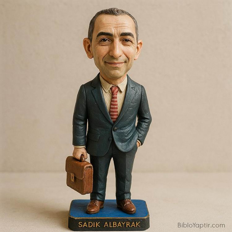 Yapay Zeka g�rselinden ger�ek fig�r/ 3d biblo