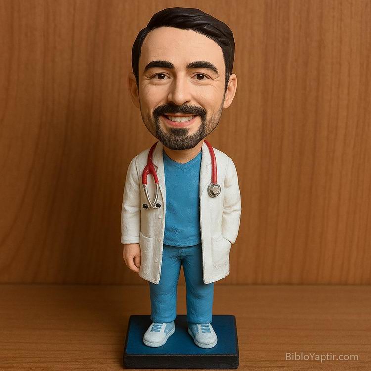 Yapay Zeka g�rselinden ger�ek fig�r/ 3d biblo