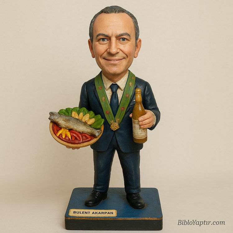 Yapay Zeka g�rselinden ger�ek fig�r/ 3d biblo