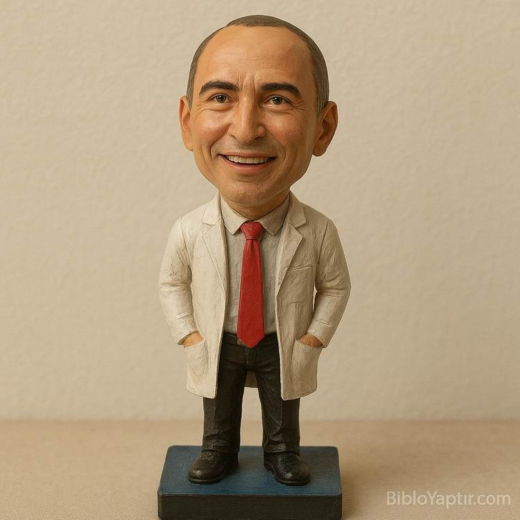 Yapay Zeka g�rselinden ger�ek fig�r/ 3d biblo