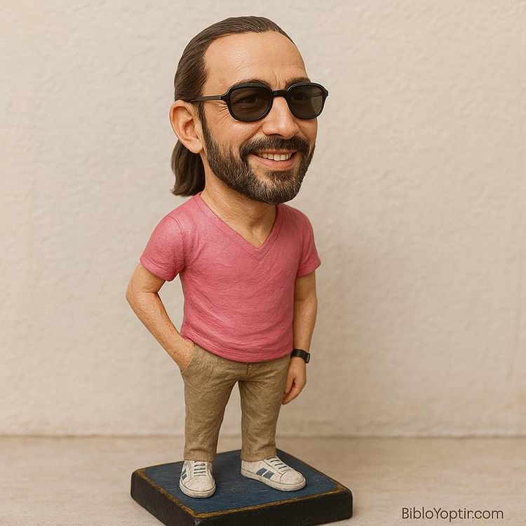 Yapay Zeka g�rselinden ger�ek fig�r/ 3d biblo