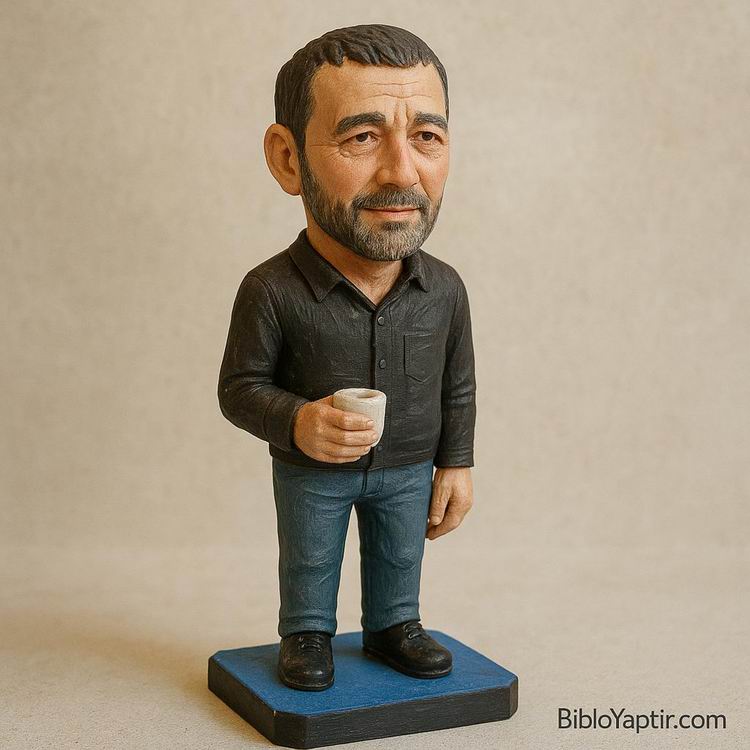 Yapay Zeka g�rselinden ger�ek fig�r/ 3d biblo