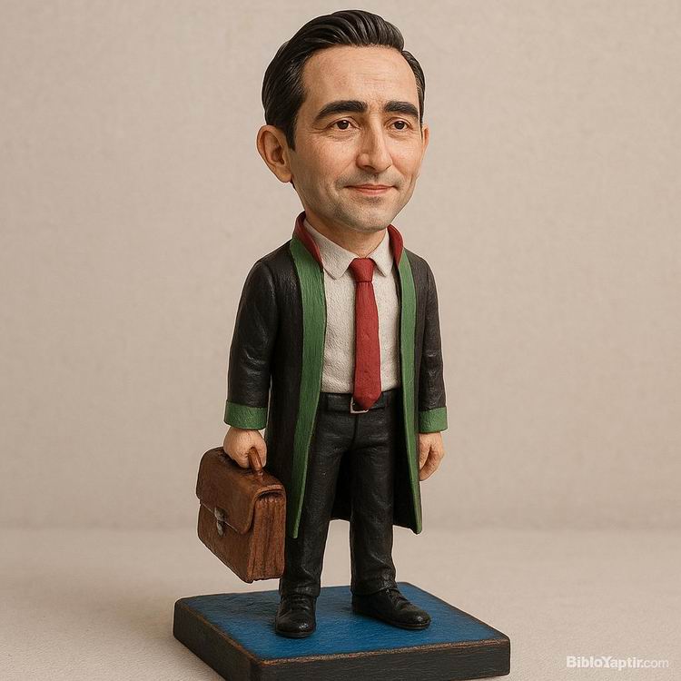 Yapay Zeka g�rselinden ger�ek fig�r/ 3d biblo