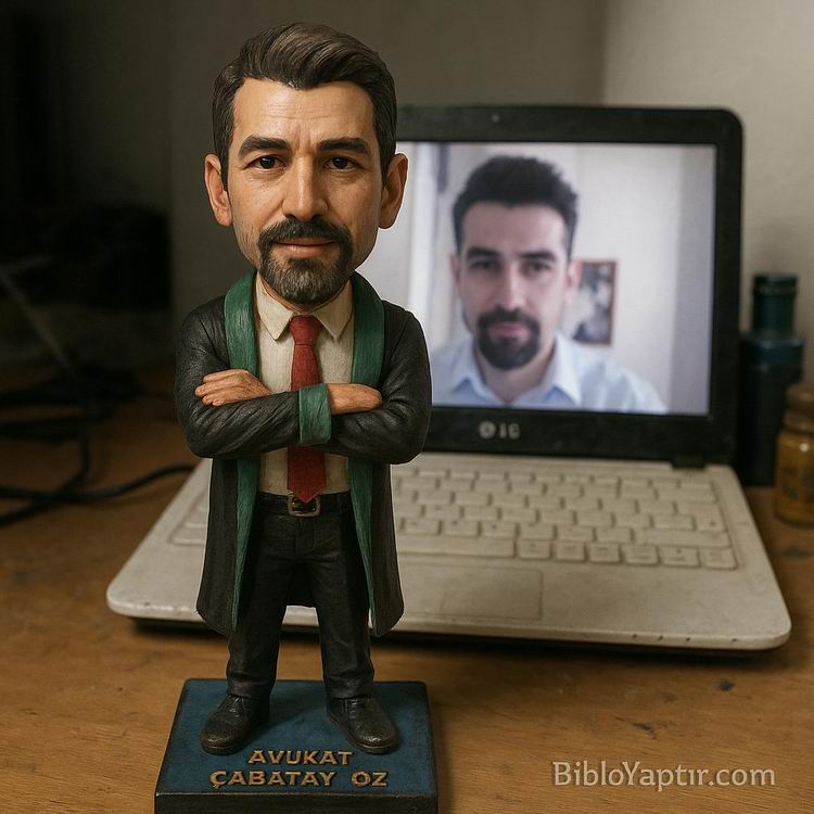 Yapay Zeka g�rselinden ger�ek fig�r/ 3d biblo