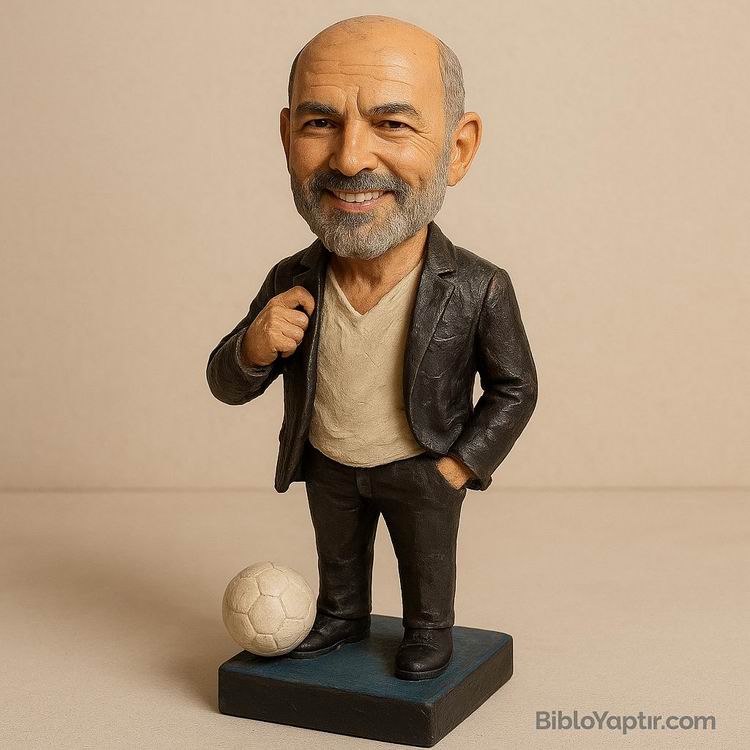 Yapay Zeka g�rselinden ger�ek fig�r/ 3d biblo