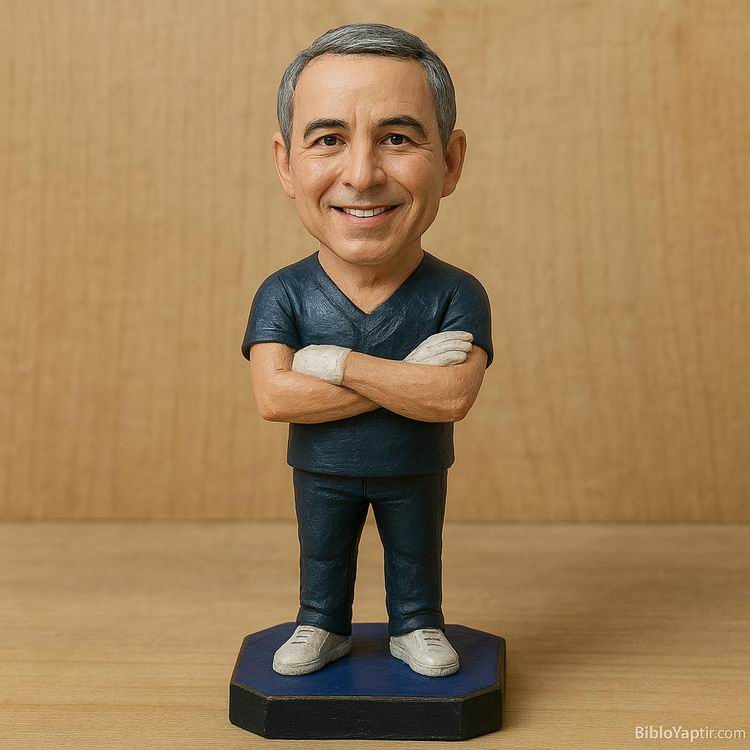 Yapay Zeka g�rselinden ger�ek fig�r/ 3d biblo