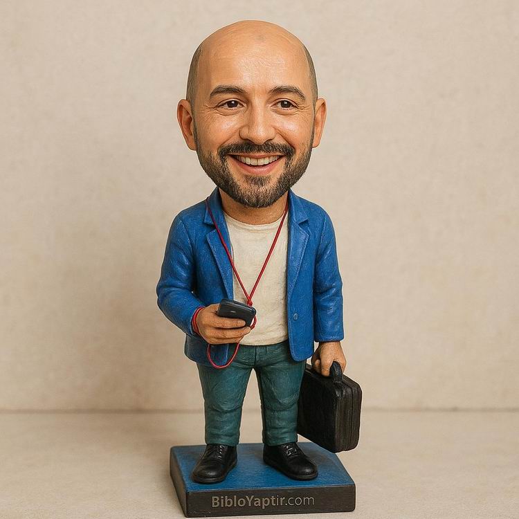 Yapay Zeka g�rselinden ger�ek fig�r/ 3d biblo