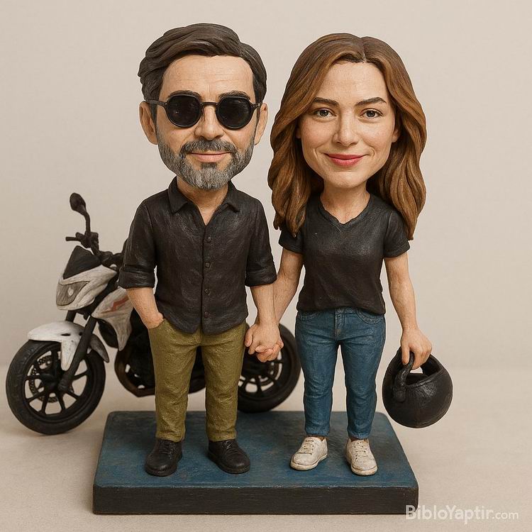 Yapay Zeka g�rselinden ger�ek fig�r/ 3d biblo