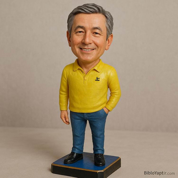 Yapay Zeka g�rselinden ger�ek fig�r/ 3d biblo