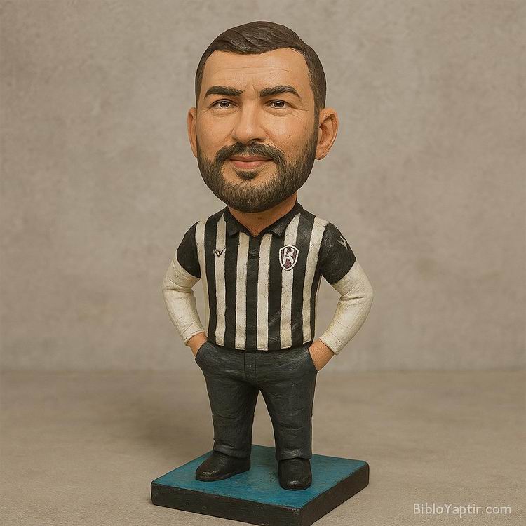 Yapay Zeka g�rselinden ger�ek fig�r/ 3d biblo