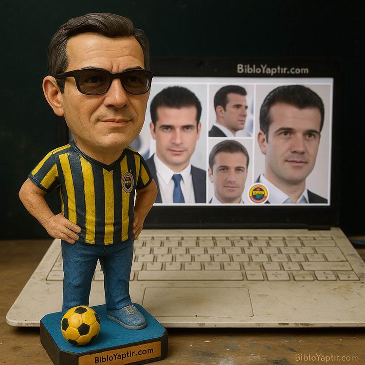 Yapay Zeka g�rselinden ger�ek fig�r/ 3d biblo