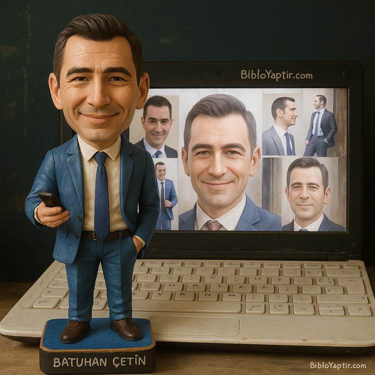 Yapay Zeka g�rselinden ger�ek fig�r/ 3d biblo