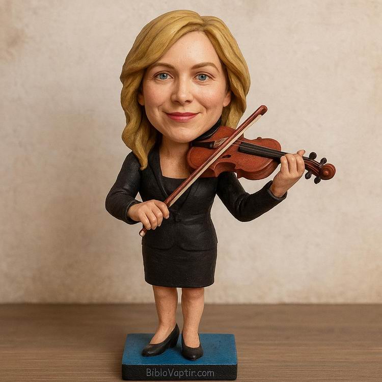 Yapay Zeka g�rselinden ger�ek fig�r/ 3d biblo