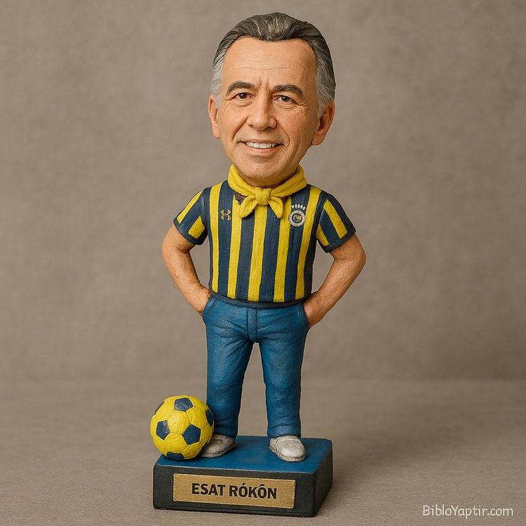 Yapay Zeka g�rselinden ger�ek fig�r/ 3d biblo