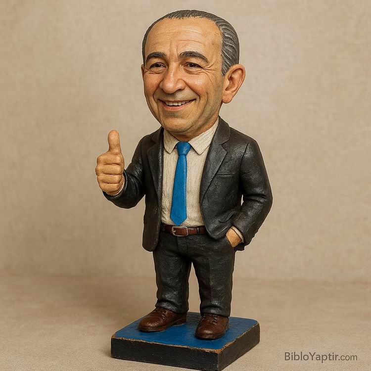 Yapay Zeka g�rselinden ger�ek fig�r/ 3d biblo