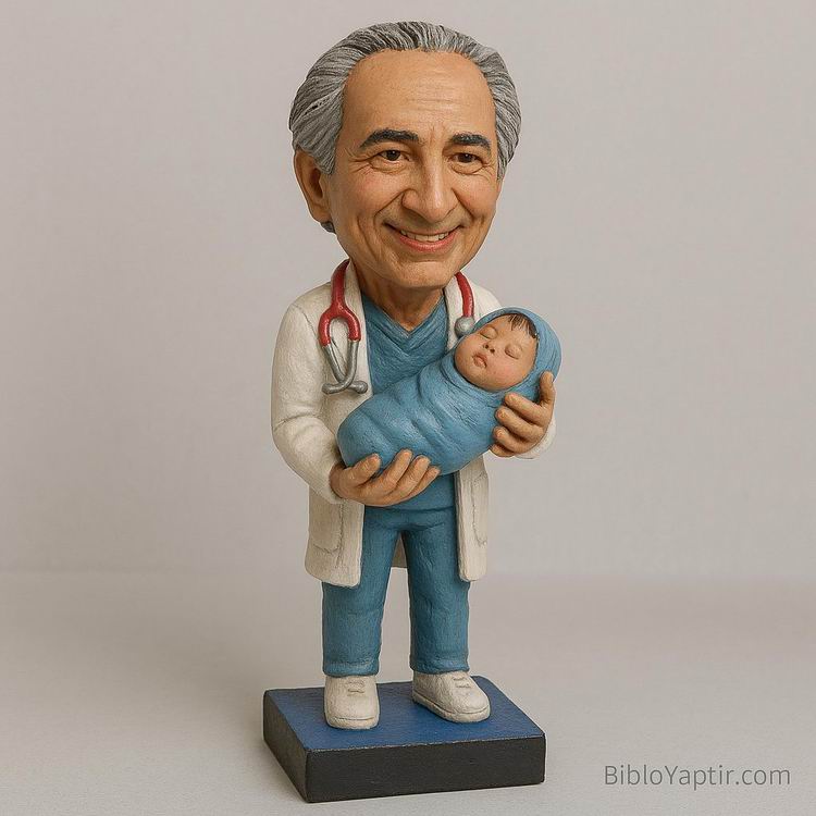 Yapay Zeka g�rselinden ger�ek fig�r/ 3d biblo