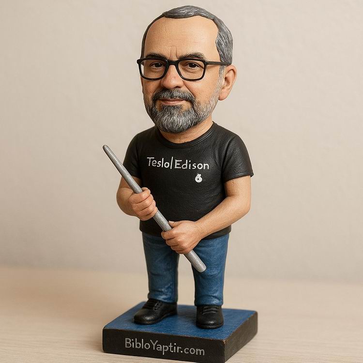 Yapay Zeka g�rselinden ger�ek fig�r/ 3d biblo