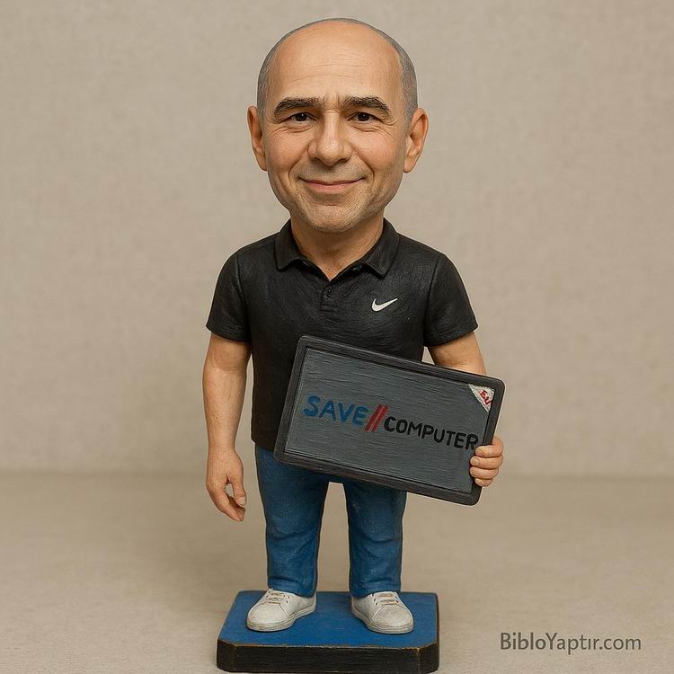 Yapay Zeka g�rselinden ger�ek fig�r/ 3d biblo