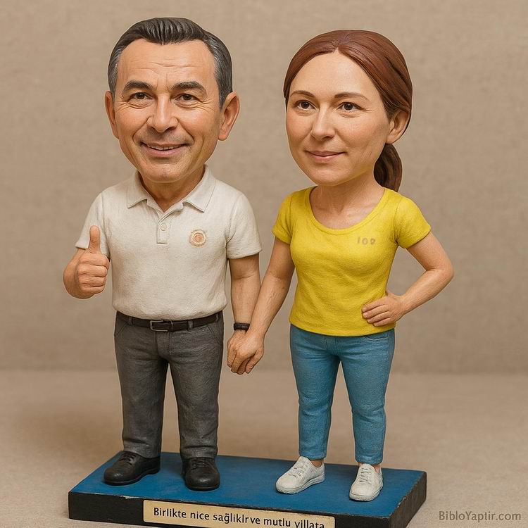 Yapay Zeka g�rselinden ger�ek fig�r/ 3d biblo