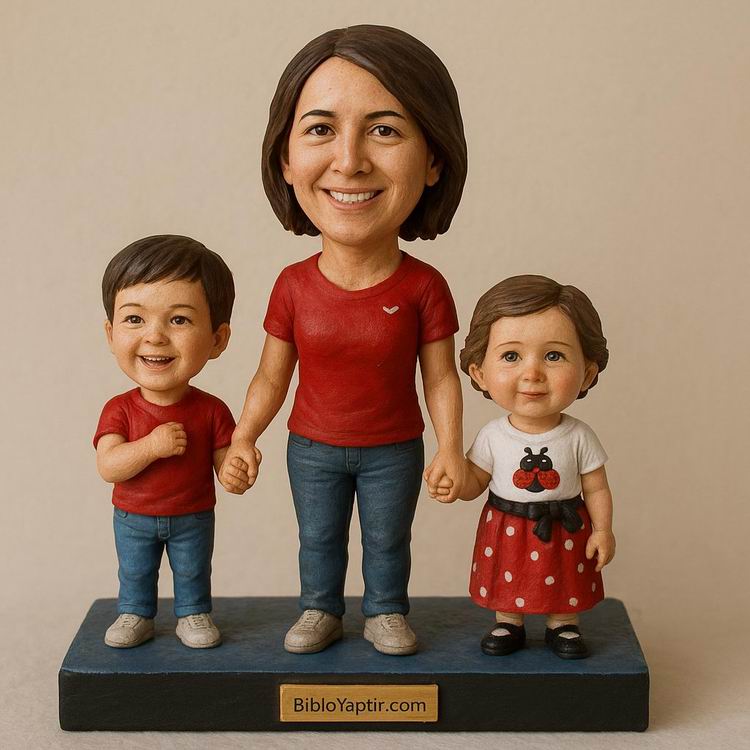 Yapay Zeka g�rselinden ger�ek fig�r/ 3d biblo