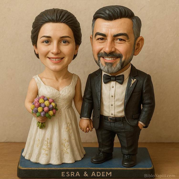 Yapay Zeka g�rselinden ger�ek fig�r/ 3d biblo