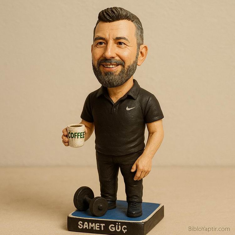 Yapay Zeka g�rselinden ger�ek fig�r/ 3d biblo