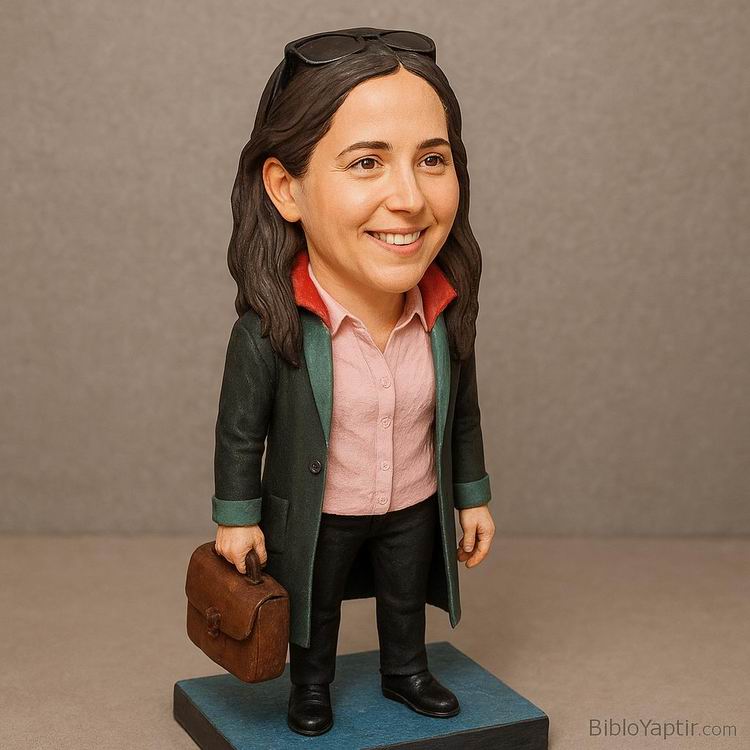 Yapay Zeka g�rselinden ger�ek fig�r/ 3d biblo