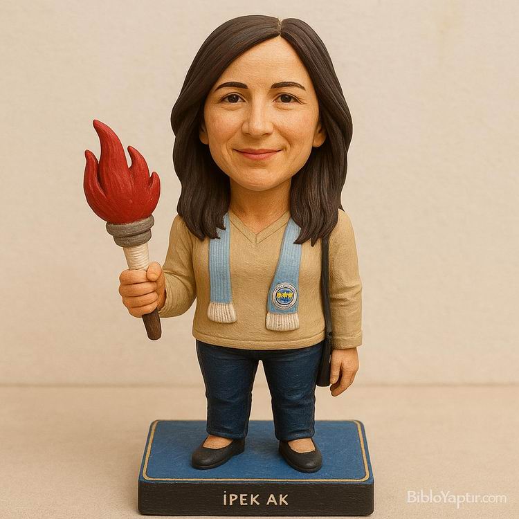 Yapay Zeka g�rselinden ger�ek fig�r/ 3d biblo