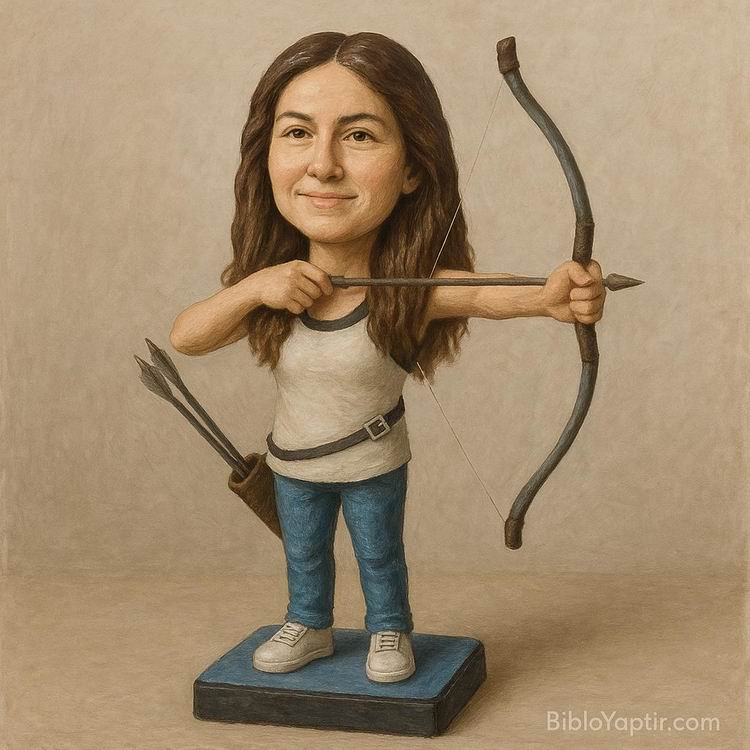 Yapay Zeka g�rselinden ger�ek fig�r/ 3d biblo