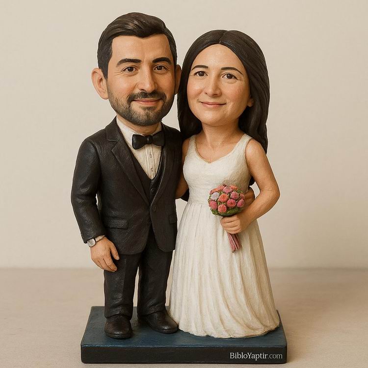 Yapay Zeka g�rselinden ger�ek fig�r/ 3d biblo