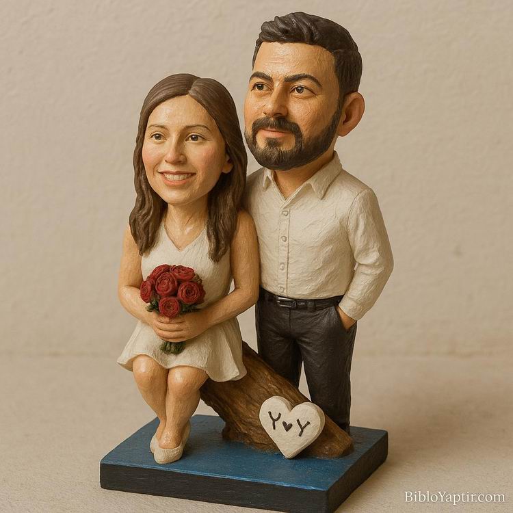 Yapay Zeka g�rselinden ger�ek fig�r/ 3d biblo