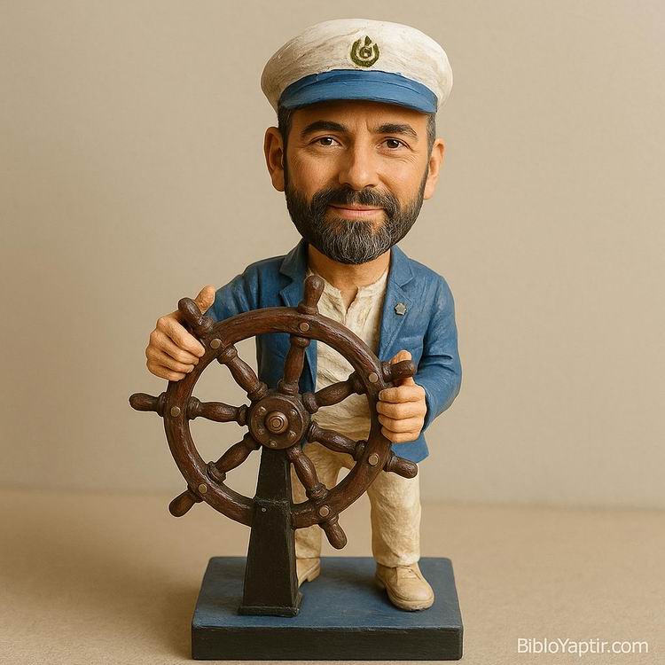 Yapay Zeka g�rselinden ger�ek fig�r/ 3d biblo