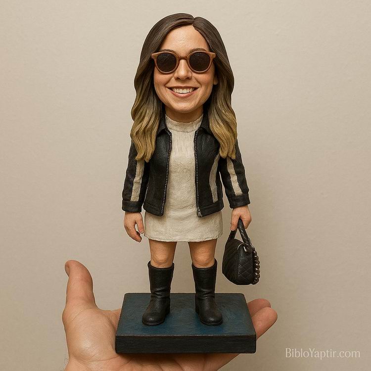 Yapay Zeka g�rselinden ger�ek fig�r/ 3d biblo