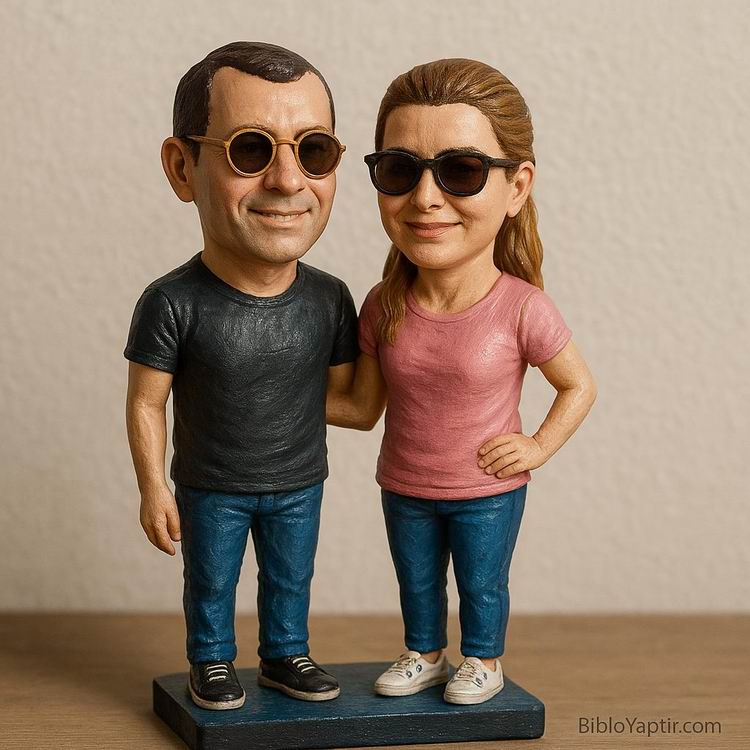 Yapay Zeka g�rselinden ger�ek fig�r/ 3d biblo