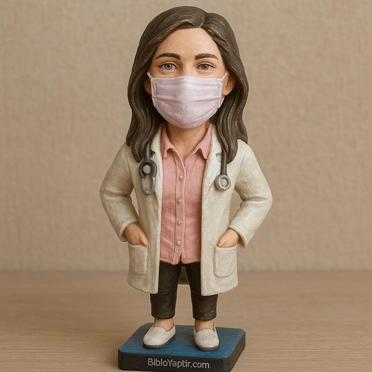 Yapay Zeka g�rselinden ger�ek fig�r/ 3d biblo